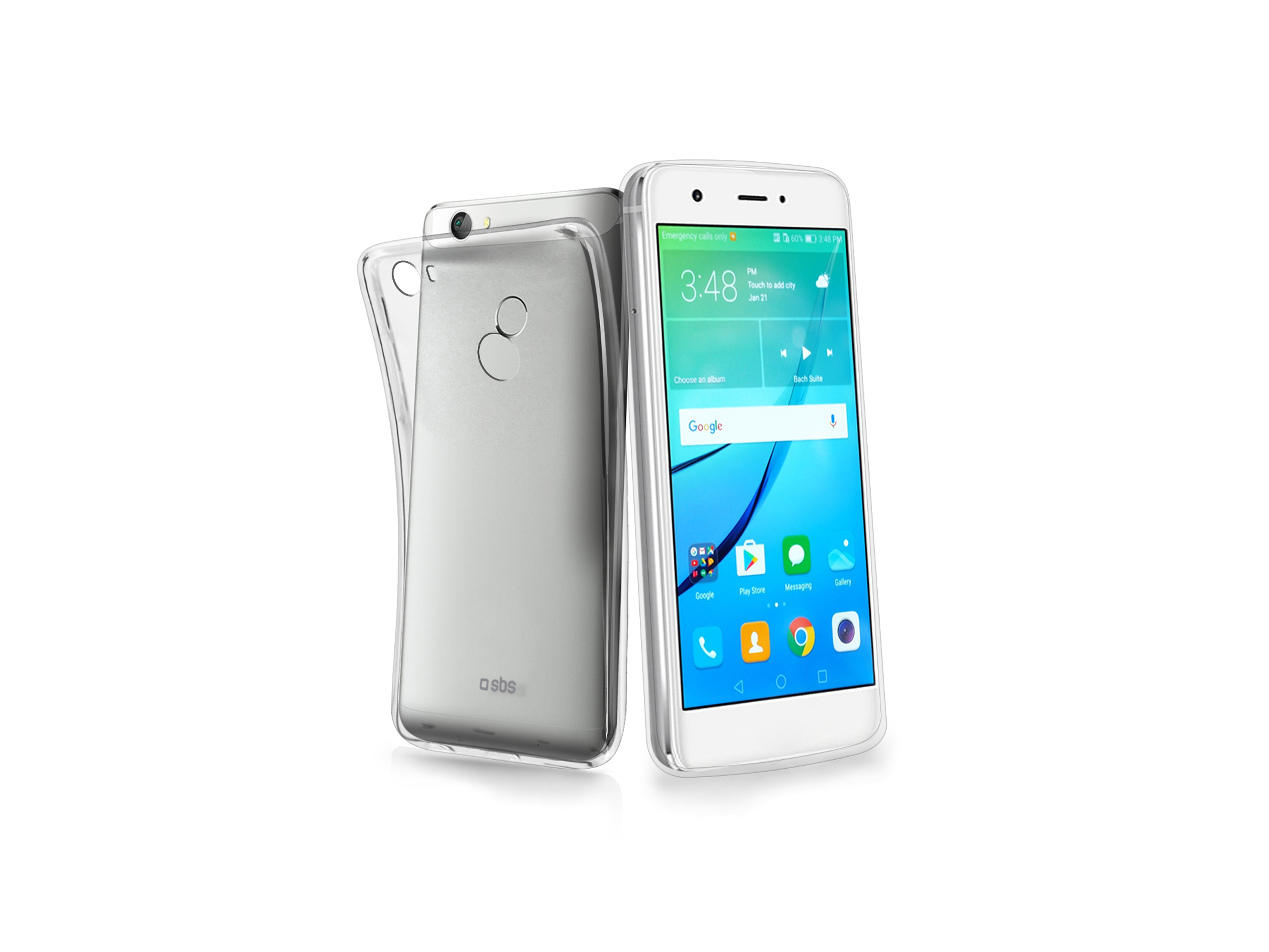 SBS - Puzdro Skinny pre Huawei Nova, transparetná TESKINHUNOVT