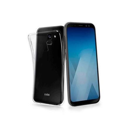 SBS - Puzdro Skinny pre Samsung Galaxy A8 2018, transparentná TESKINSAA8T