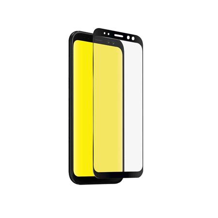 SBS - Tvrdené sklo Full Cover pre Samsung Galaxy A8 2018, čierna TESCREENFCSAA8K