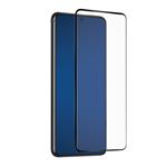 SBS - Tvrdené sklo Full Cover pre Samsung Galaxy S21, čierna TESCRFCSAS21K
