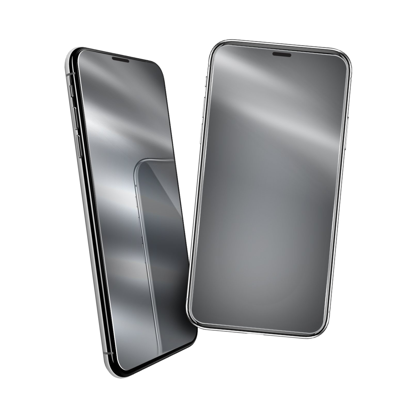 SBS - Tvrdené sklo Sunglasses pre iPhone 11 Pro/XS/X, strieborná TEVISIP5819S