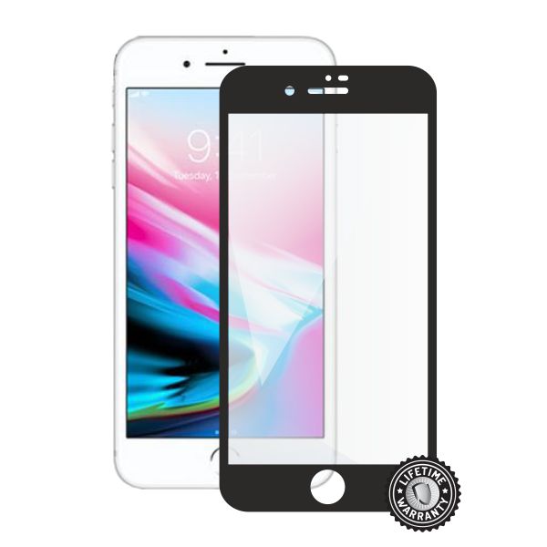 Screenshield APPLE iPhone 8 Plus Tempered Glass Protection (full COVER black) APP-TG3DBIPH8P-D
