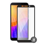 Screenshield HUAWEI Y5p (2020) Tempered Glass protection (full COVER black) HUA-TG25DBY5P2020-D