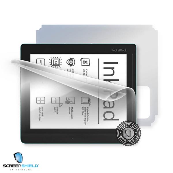 ScreenShield PocketBook 840 InkPad Freedom - Film for display + body protection POB-840IPF-B