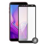 Screenshield SAMSUNG J610 Galaxy J6+ (2018) Tempered Glass protection (full COVER black) SAM-TG25DBJ610-D