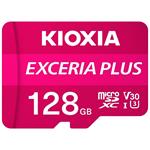 SDHC 128GB micro paměťová karta Kioxia EXCERIA PLUS M303, UHS-I (U3) V30 (100MB/s) Class 10 +adapté 4582563851016