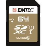 SDXC 64GB Cl10 UHS-I EliteGold EMTEC 3126170142092