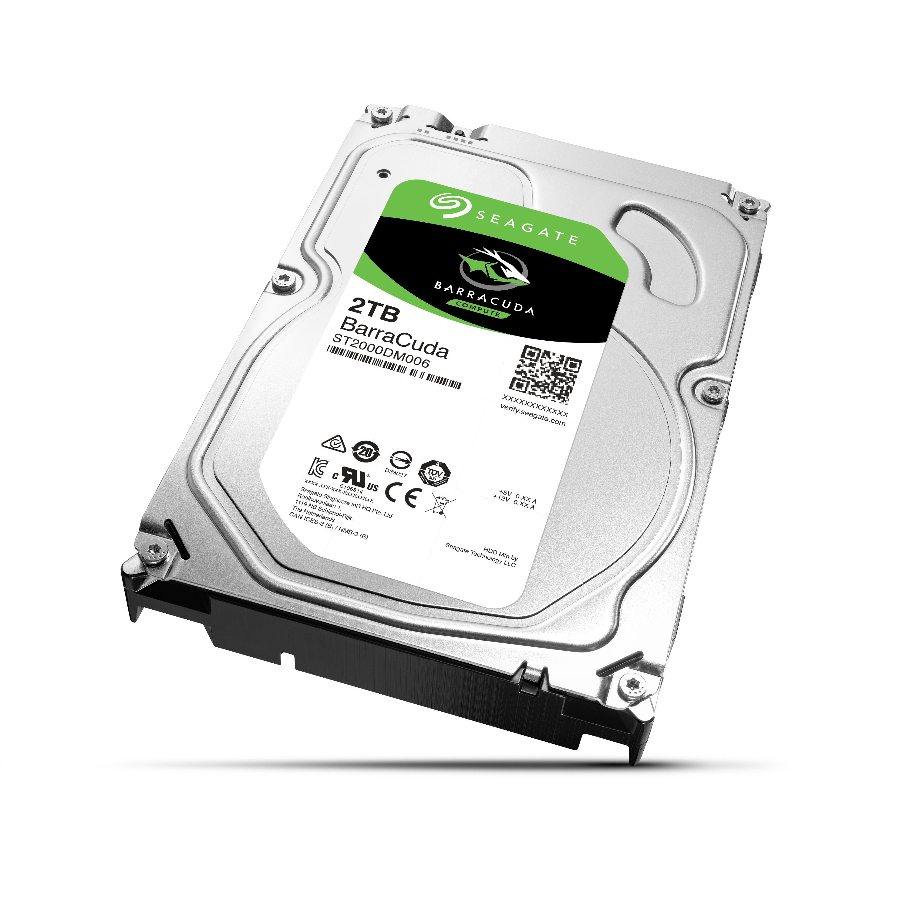 Seagate Barracuda ST2000DM006 - Pevný disk - 2 TB - interní - 3.5" - SATA 6Gb/s - 7200 ot/min. - vy