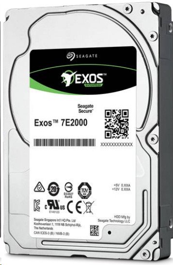 Seagate Exos 7E2000 ST1000NX0313 - Pevný disk - 1 TB - interní - 2.5" SFF - SATA 6Gb/s - NL - 7200