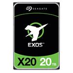 Seagate EXOS X20 Enterprise HDD 20TB 512e/4kn SATA SED ST20000NM000D