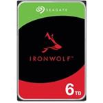 SEAGATE HDD IRONWOLF (NAS) 6TB SATAIII/600, 5400rpm, 256MB cache CMR ST6000VN006