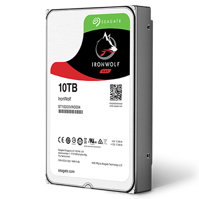 Seagate IronWolf Pro ST10000NE0004 - Pevný disk - 10 TB - interní - 3.5" - SATA 6Gb/s - 7200 ot/min