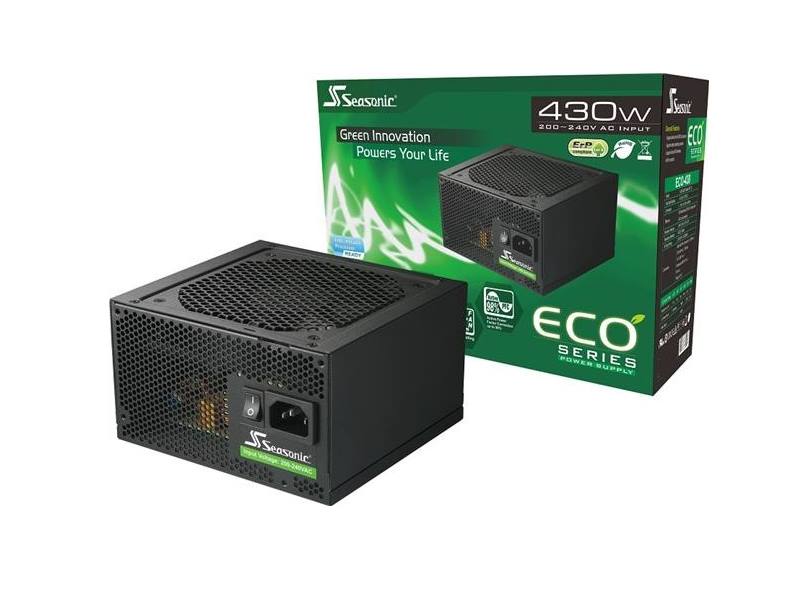 SEASONIC zdroj ECO 430 430W (SSR-430ST T3)/ 80PLUS Bronze 1ST43B2EC3A10W