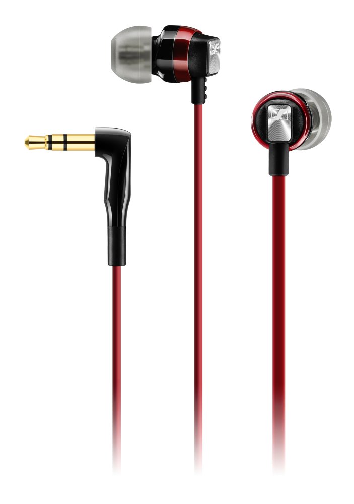 SENNHEISER sluchátka do uší CX 3.00 / 3,5 mm Jack / citlivost 118 dB/mW / červená 506245