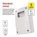 Senzor súmraku 1800W IP65 biela 8592920157336