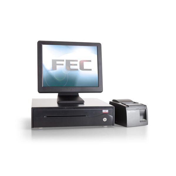 Set FEC dotykový počítač FEC PP-9635A + stolní tiskárna + pokladní zásuvka 9635143420