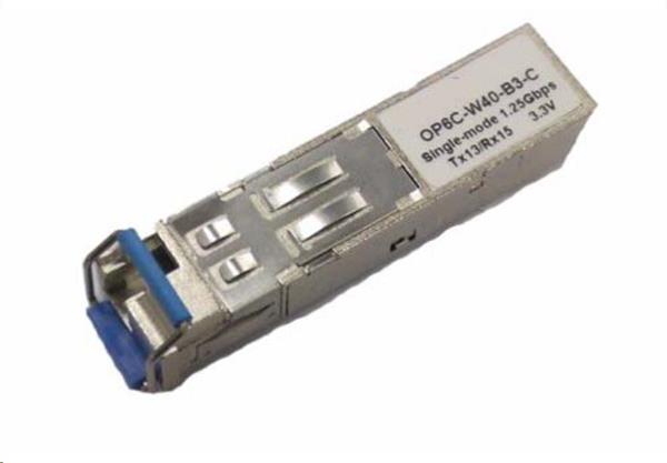 SFP WDM transceiver 1,25Gbps, 1000BASE-BX10, SM, 3km, TX1550/RX1310nm, LC simplex, 0 až 70°C, 3,3V, Cisco k SPB-7703WCIS