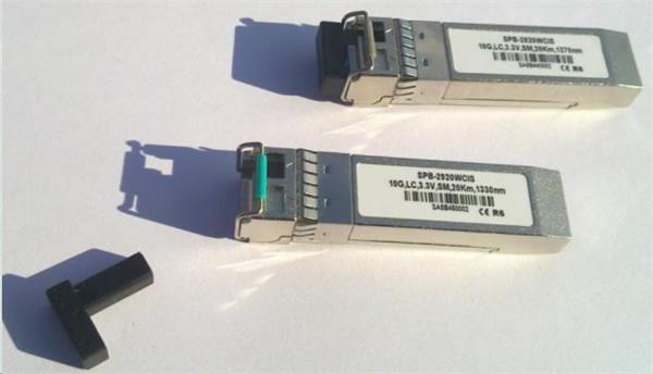 SFP+ WDM transceiver 10GBASE-BX, SM 20km, 1330nm TX/ 1270mm RX BIDI, LC simplex, Cisco kompatibilny, DMI di SPB-2920WCIS
