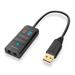 Sharkoon sluchátka Skiller SGH3, + USB externí zvuková karta 4044951020713