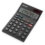 Sharp Kalkulačka EL-128C, šedá-biela, stolový