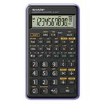 Sharp kalkulačka EL-501TVL, fialová, vedecká, desaťmiestna EL501TVL