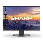 SHARP MT 24" MultiSync EA242W-BK, IPS TFT, 1920x1200, 300nit, 1000:1, 6ms, DP, DVI-D, HDMI, USB, Repro, Černý 60006214
