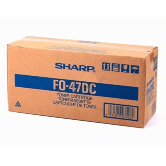 Sharp originál toner FO47DC, black, 8000str., Sharp FO47DC, FO4700, FO5700