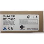 Sharp originál toner MX-C35TC, cyan, 6000str., Sharp MX-C357F, MX-C407P, O