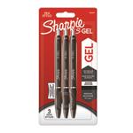 Sharpie, gélové pero S-Gel, čierne, 3ks, 0.7mm 2136598