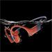 Shokz OpenSwim Pro, sluchátka před uši 4GB, duální mód Bluetooth+MP3, červená 0810092678601