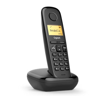 SIEMENS GIGASET A270 - DECT/GAP bezdrátový telefon, barva černá S30852-H2812-R601