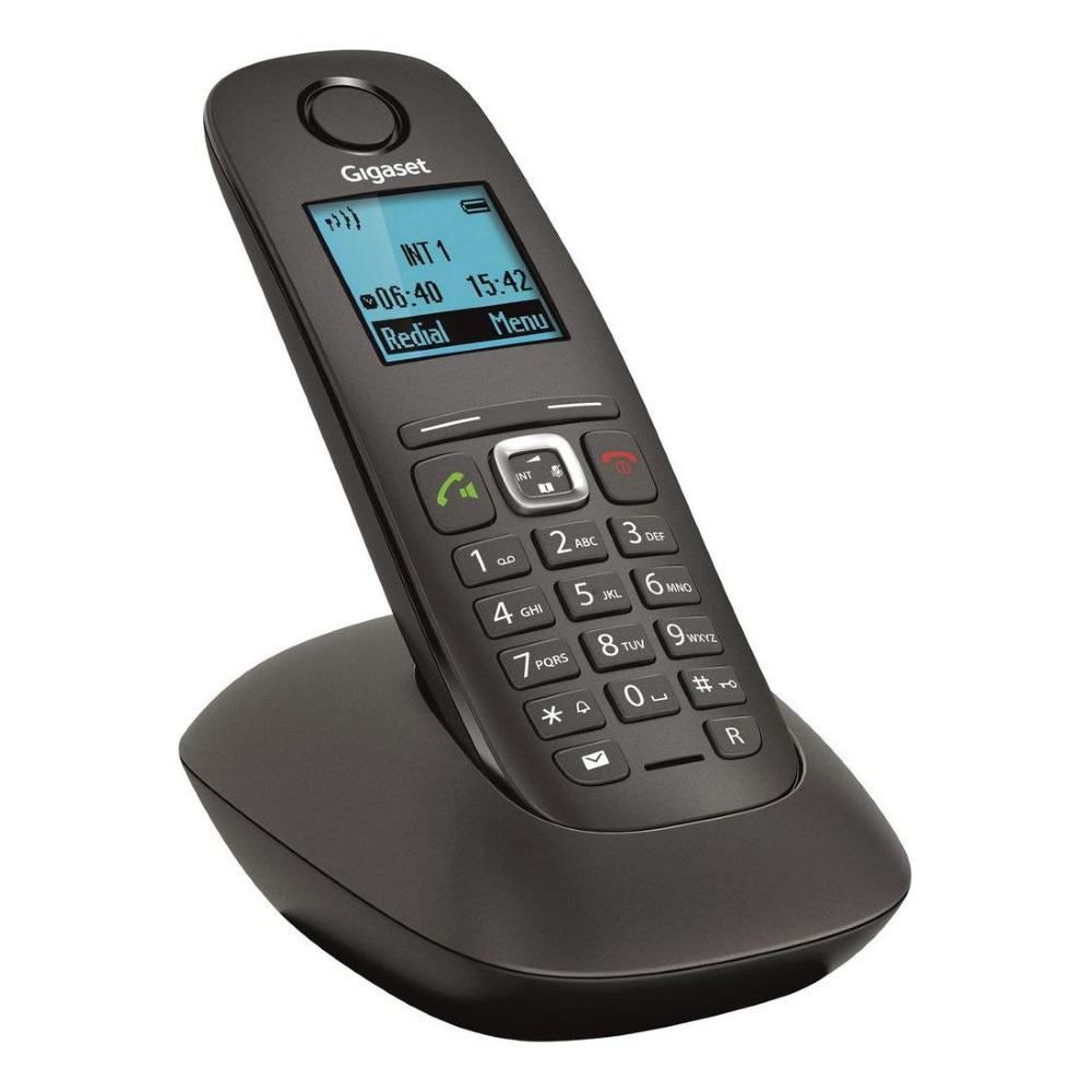 SIEMENS GIGASET A540 - DECT/GAP bezdrátový telefon, barva černá GIGASET-A540