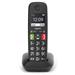 SIEMENS GIGASET E290 - DECT/GAP bezdrátový telefon, podsvícená tlačítka, dětská chůvička, barva černá GIGASET-E290