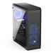 SilentiumPC bočnice ke skříňi MidT Regnum RG4T RGB Pure Black SPC205-TS