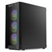 SilentiumPC skříň MidT Armis AR6X EVO TG ARGB / 2x USB 3.0 / 5x 120 mm fan / tvrzené sklo / A-RGB podsvícení / če SPC257