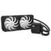 SilentiumPC vodní chladič Navis EVO ARGB 240 AiO / 2x120mm fan / 22dBA / pro AM3, AM4, LGA 2066,2011,1155,1151,11 SPC240