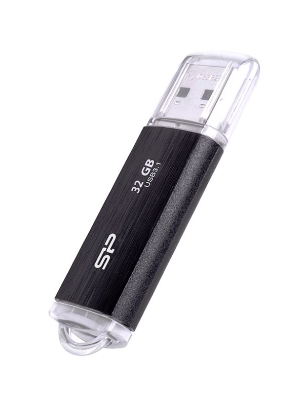 SILICON POWER 32GB USB Flash disk Power Blaze B02 / USB3.1 / Černá SP032GBUF3B02V1K