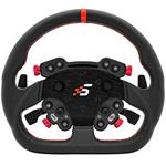 SIMAGIC GT D-Shape Steering Wheel with GT Pro Hub(K), QR50, leather GTPRO-D(K)(LEATHER)