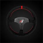 SIMAGIC Round-Shaped Steering Wheel Rim 330 mm without HUB, suede P-330R(SUEDE)