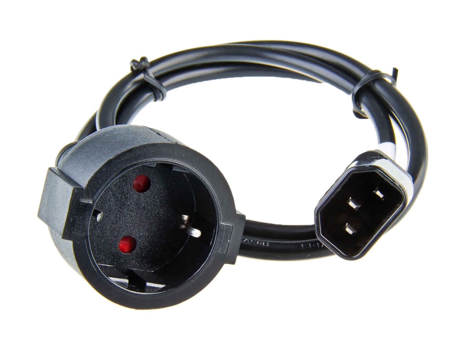 Síťový kabel pro výstup UPS - redukce PC konektor NKUP-230V-SCH2