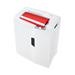 Skartovač HSM Shredstar X10 White, P-4, 4,5x30mm, 10 listů, 20l, CD+DVD, Credit Card, Sponky 1045111