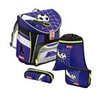 školská taška LIGHT pre prvákov - 4-dielny set, Step by Step Fotbal, certifikát AGR 129106