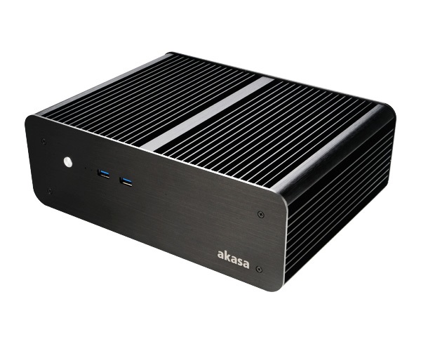 skříň AKASA Euler MX (pasiv) bez loga A-ITX25-M1B