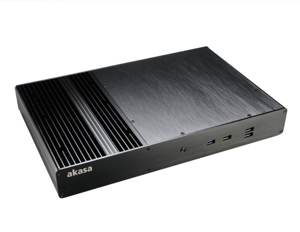 skříň AKASA Galileo T (pasiv) A-ITX23-M1B