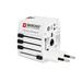 SKROSS cestovní adaptér MUV USB, USB A+C, univerzální pro 150 zemí PA48USBC