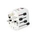 SKROSS Cestovný adaptér SKROSS PRO - World & USB, 6,3A max., uzemnený, vr. univerzálnej USB nabíjačky, pre cellý sv PA41