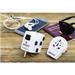 SKROSS Cestovný adaptér SKROSS PRO - World & USB, 6,3A max., uzemnený, vr. univerzálnej USB nabíjačky, pre cellý sv PA41