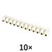 Skrutková svorkovnica 12× 4–6mm2, 450 V, biela, 10 ks 8592920154885
