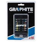 Skrutkovač vŕtací, 58G24, aku, 18V, + sada základných nádstavcov 56H616, Graphite