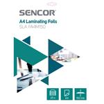 SLA FA4M150 Fólie A4 150mic 25ks SENCOR 8590669139279